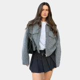 Sonia Cropped Tweed Jacket