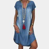 Alexa Summer Denim Dress
