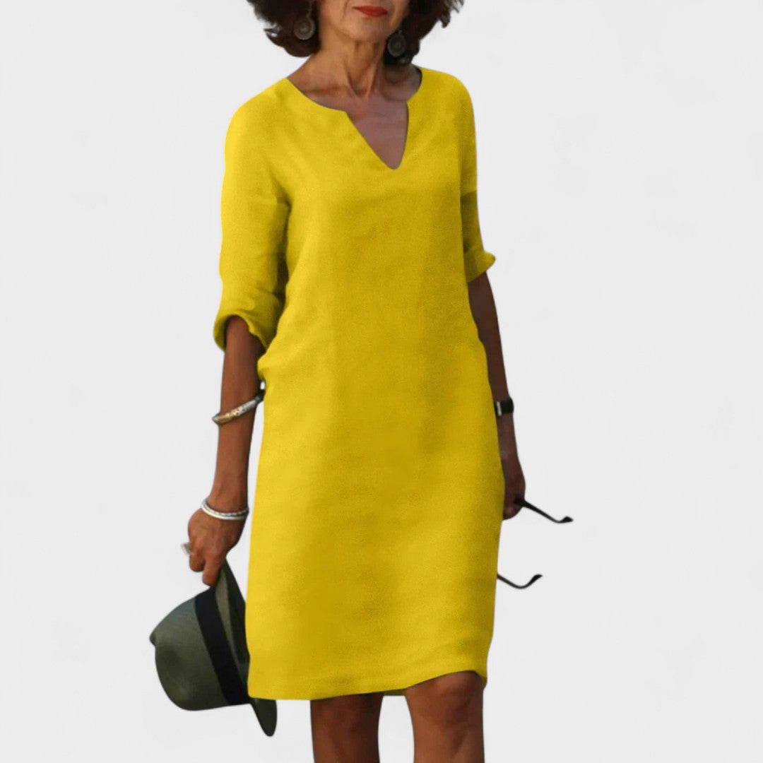 Lana V-Neck Dress
