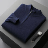 Philip | Neat Zip-Collar Jumper