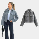 Sonia Cropped Tweed Jacket