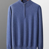 Philip | Neat Zip-Collar Jumper