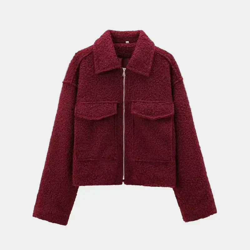 Martha Grey Vintage Zip Jacket