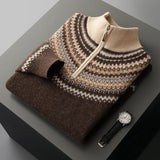 Arthur | Classic Zip-Neck Jumper