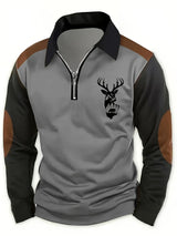 Francis | Retro Zip-Neck Jumper
