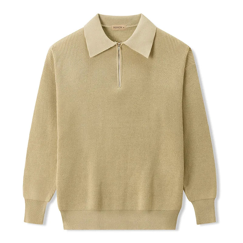 George | Smart-Casual Zip-Neck Jumper