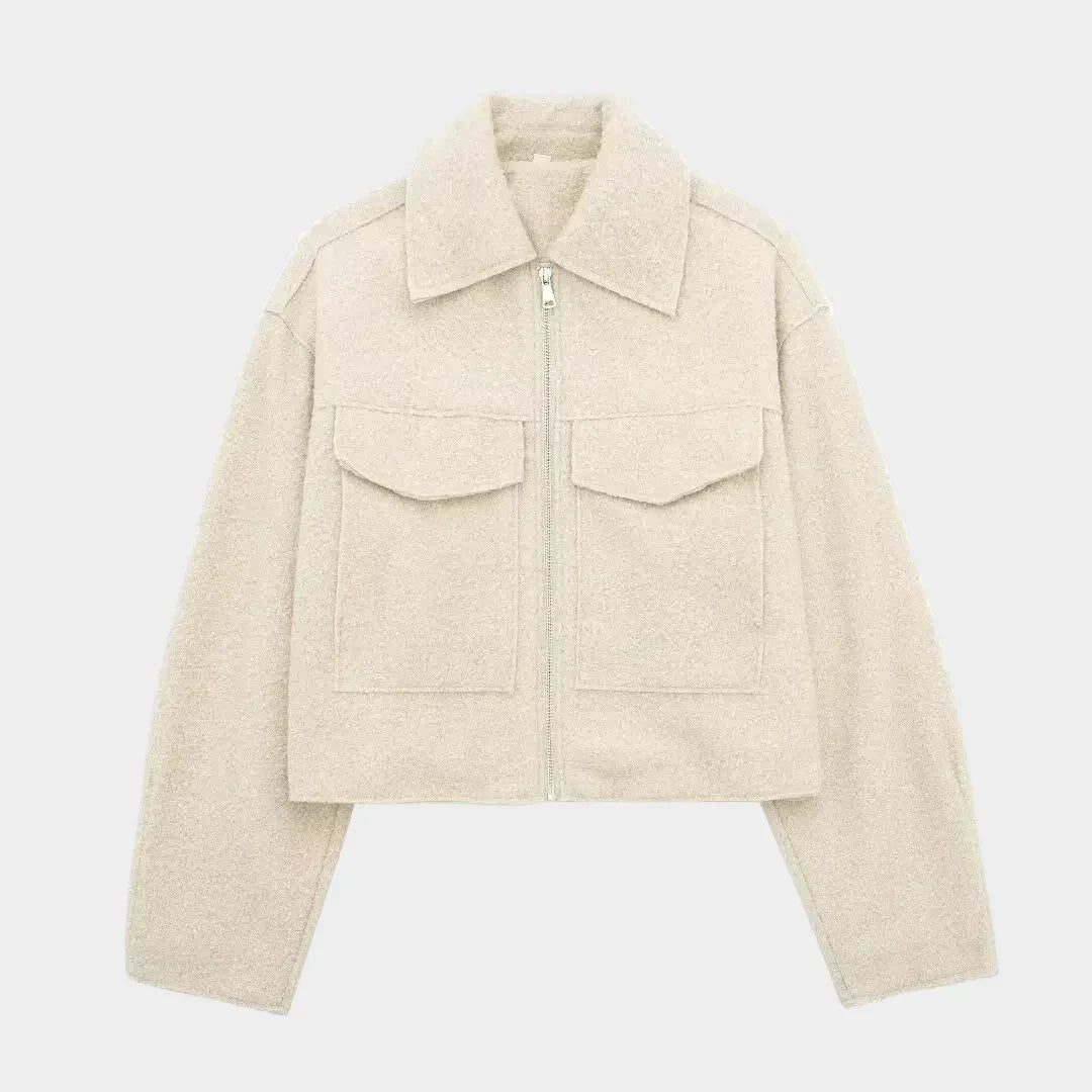 Martha Grey Vintage Zip Jacket