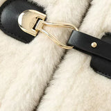 Noelia Retro Faux Fur Toggle Jacket