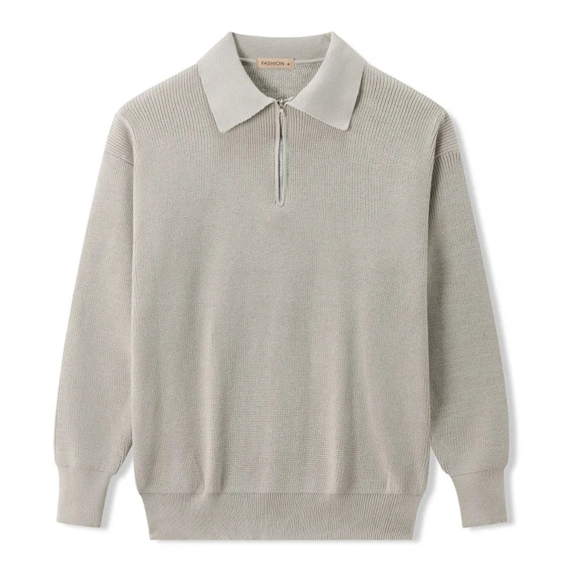George | Smart-Casual Zip-Neck Jumper
