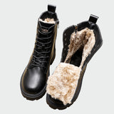Kristina - Winter leather boots