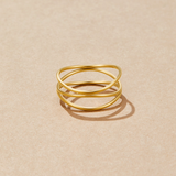Flawless Circle - Gold Ring