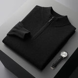Philip | Neat Zip-Collar Jumper