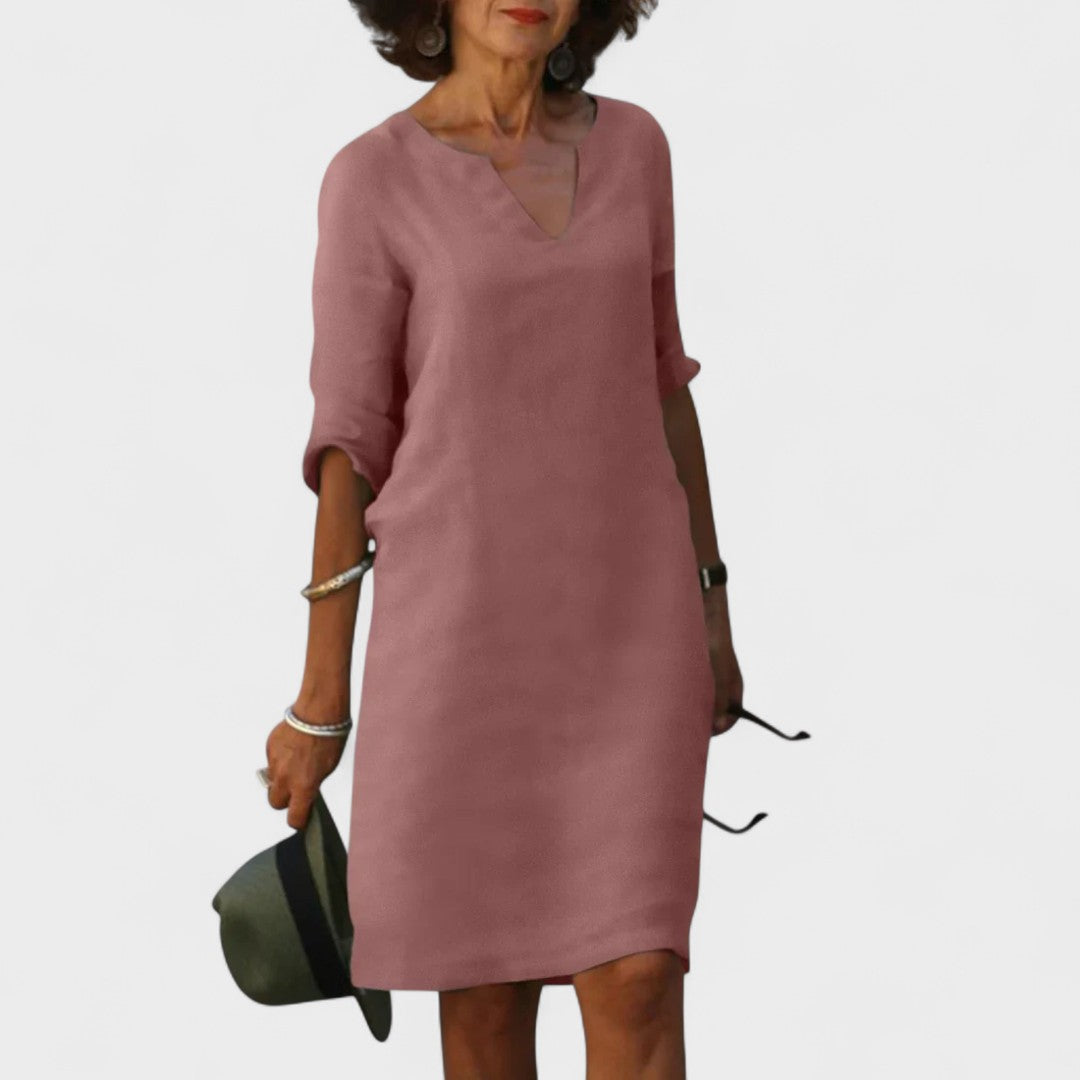 Lana V-Neck Dress
