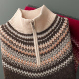 Arthur | Classic Zip-Neck Jumper