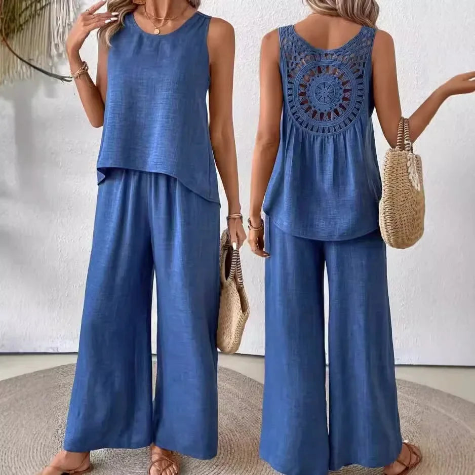Ophelia Chic Tweed-Effect Set