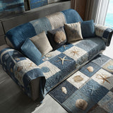 Seaside Peace | Quilted Sofa Cover