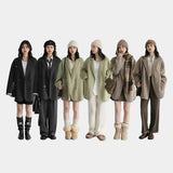 Emma Double-Breasted Wool-Blend Coat