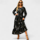 Barka - Γυναικείο boho maxi φόρεμα κομψού στυλ