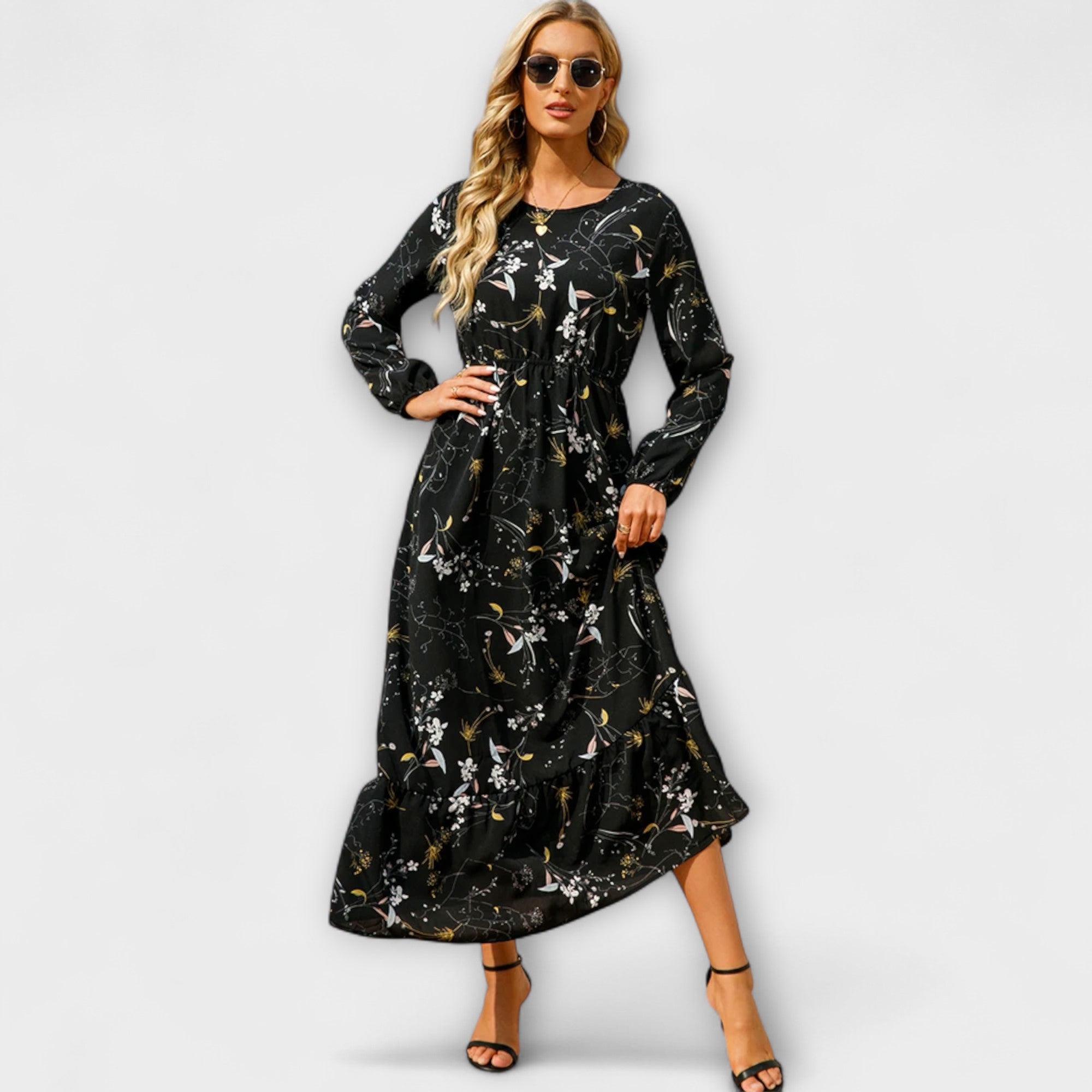 Barka Elegant Boho Maxi Dress