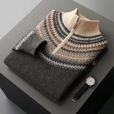 Arthur | Classic Zip-Neck Jumper