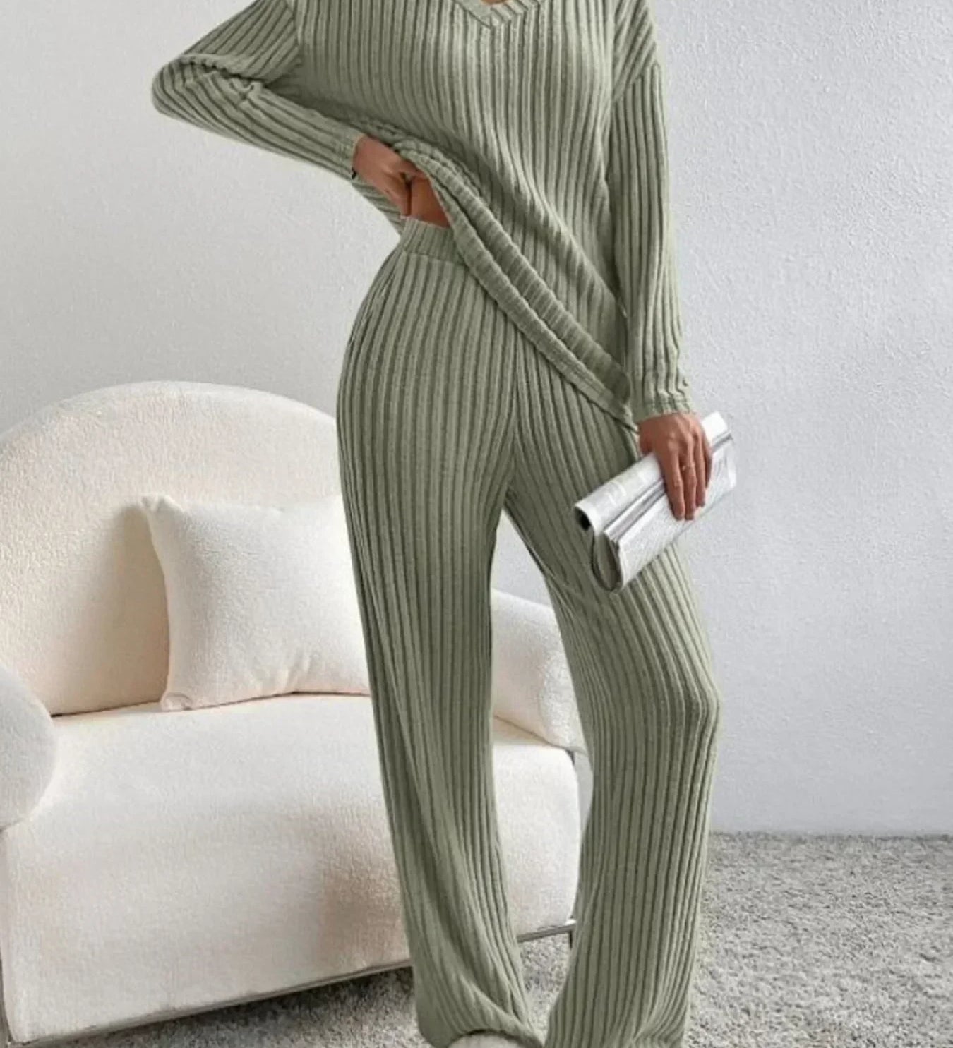 Orletta - V-neck set