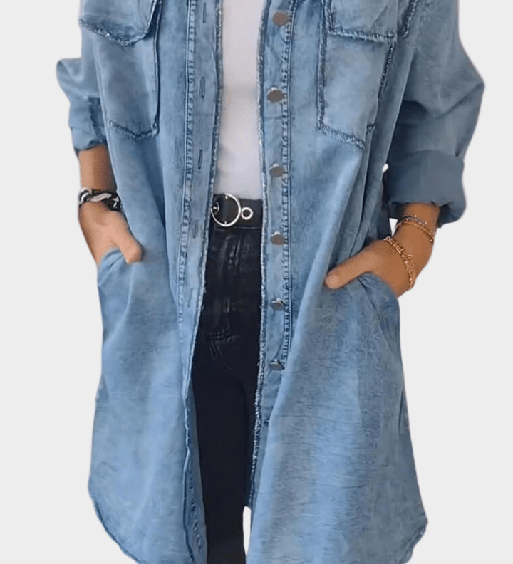 Clarissa Denim Shirt Jacket