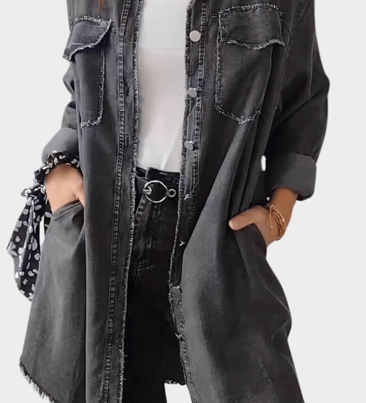 Clarissa Denim Shirt Jacket