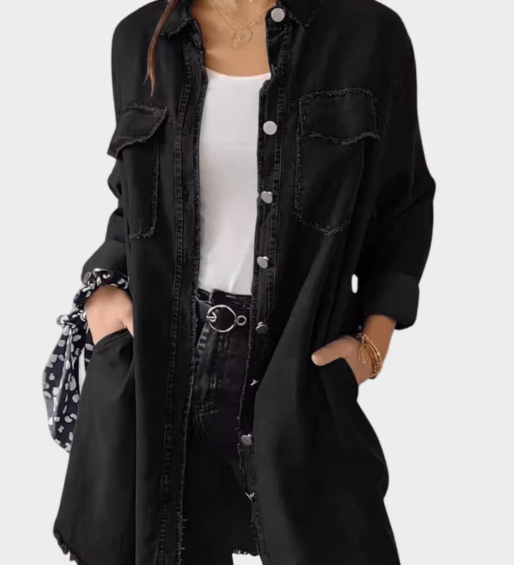 Clarissa Denim Shirt Jacket