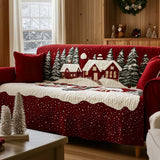 Snowy Friends | Quilted Sofa Cover Collection