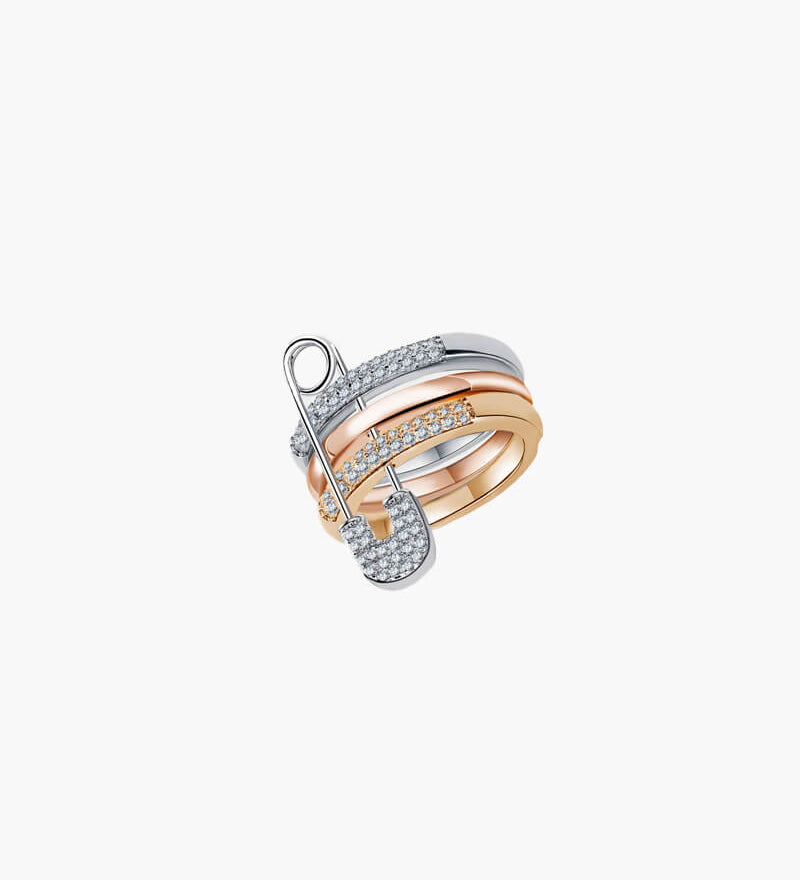 Mina Monikos Triple Ring
