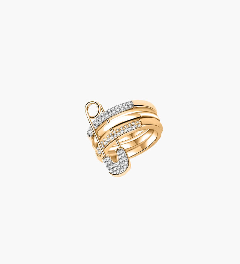 Mina Monikos Triple Ring