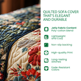twilight forest | Quilted Sofa Cover