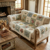 Soft Garden | Quilted Sofa Cover