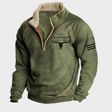 Samuel men's ranch-style half-zip sweatshirt at Anne London, catalogue view 1