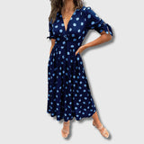 Monique – Women's vintage polka dot dress