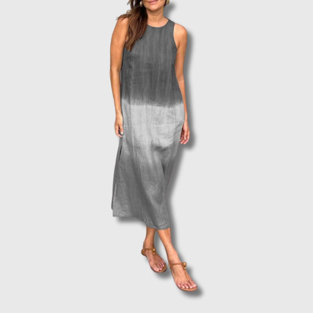 Aurelia Elegant Modern Print Dress