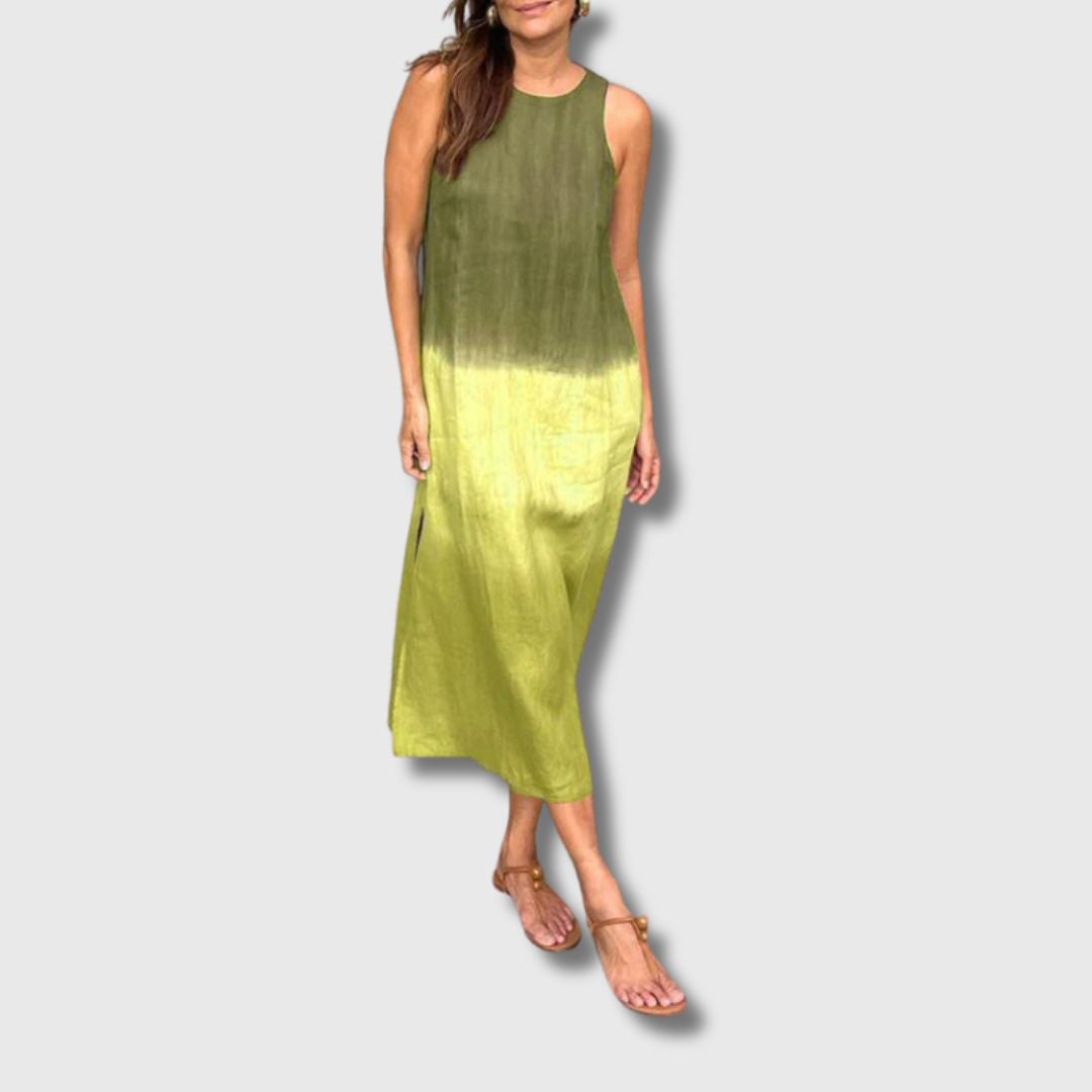 Aurelia Elegant Modern Print Dress