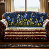 Texas Flower | Quilted Sofa Cover