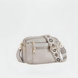 Rita Refined Leather Shoulder Bag