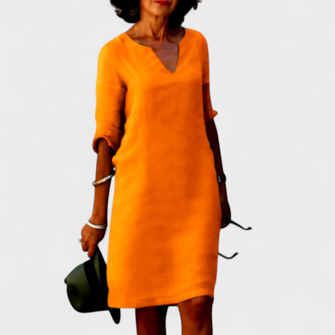 Lana V-Neck Dress
