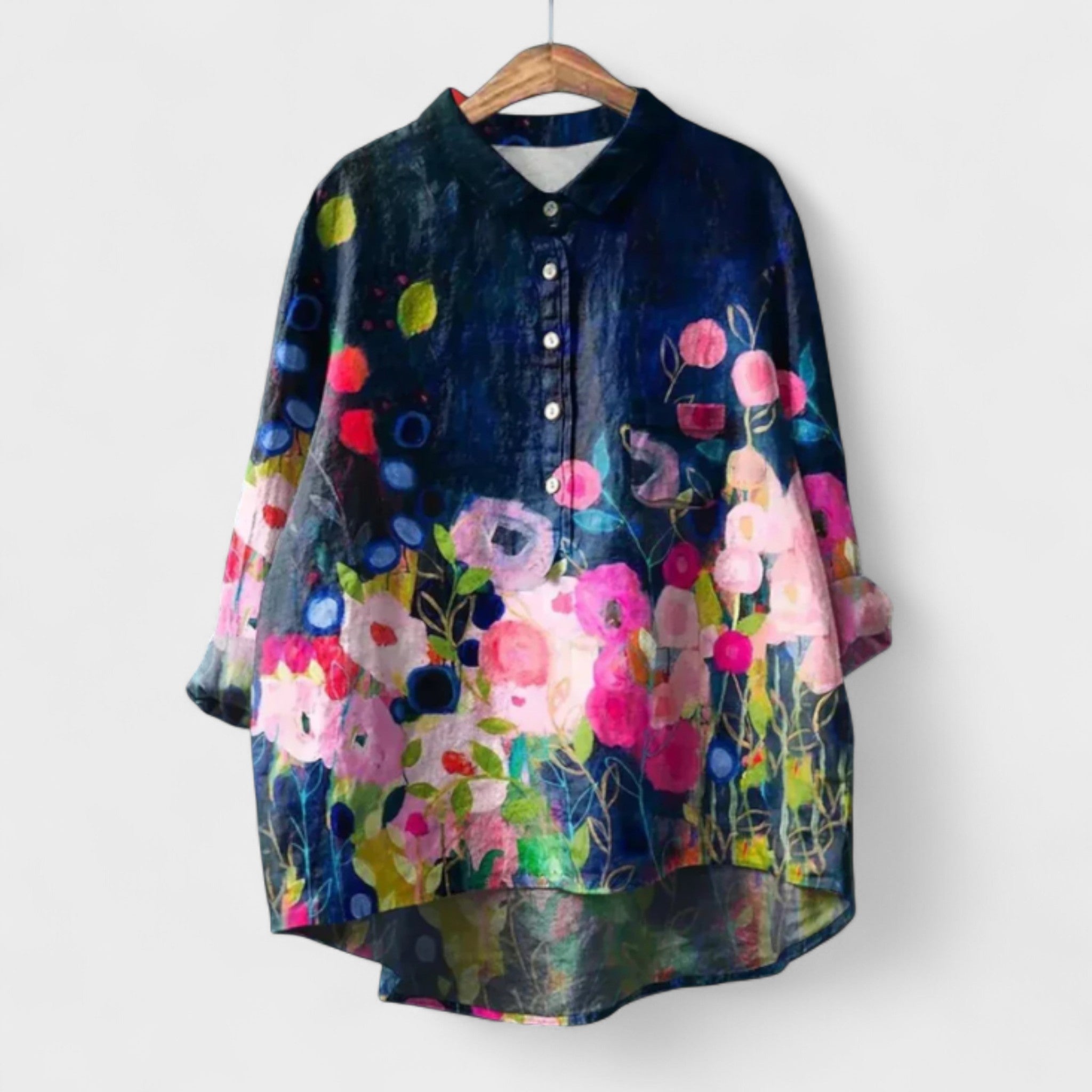 Philippa Vintage French-Style Blouse