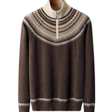 Arthur | Classic Zip-Neck Jumper