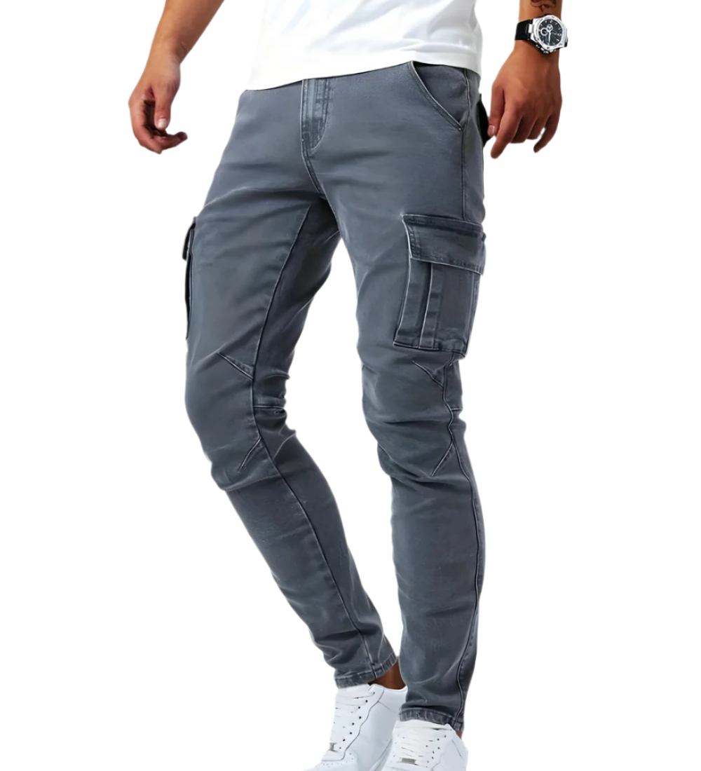 Brian | Pocket-Detail Cargo Trousers