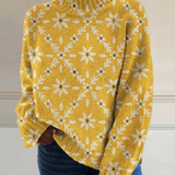 Georgia Vintage Colour Block Roll Neck