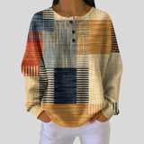 Bexford Geometric Button Henley Top