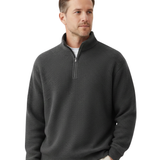 Thomas | Knitted Zip-Neck Jumper