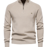 Richard | Refined Zip-Neck Jumper
