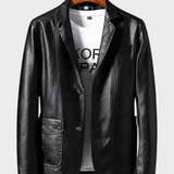 Bernard | Sleek Leather-Look Jacket