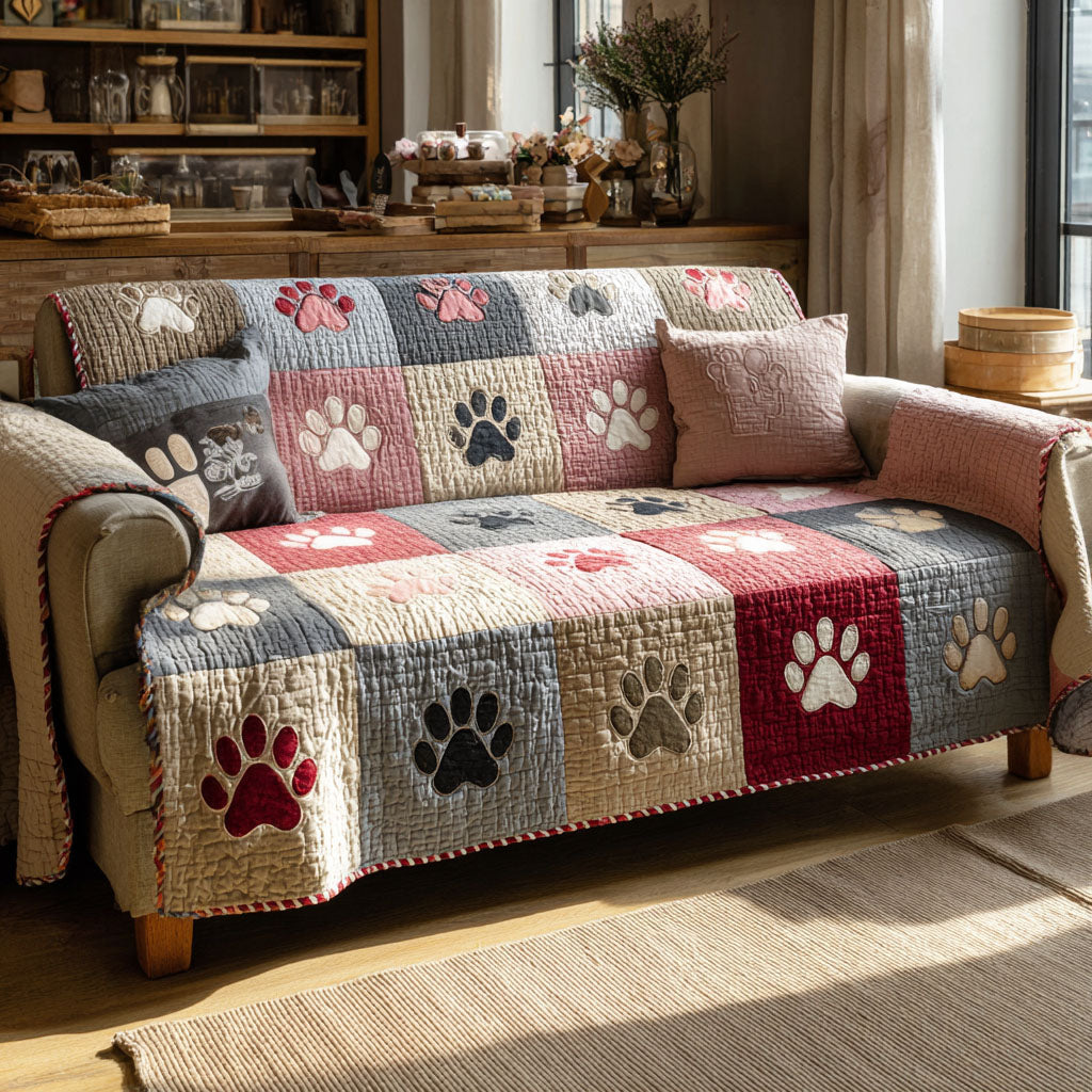 Paw Patch Cosy | Quilted Sofa Cover Collection