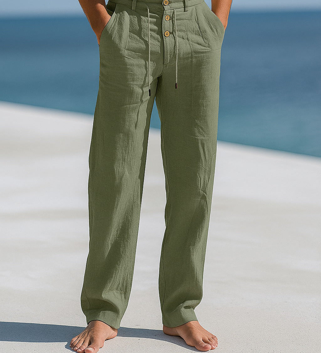 Andrew | Clean-Cut Summer Trousers